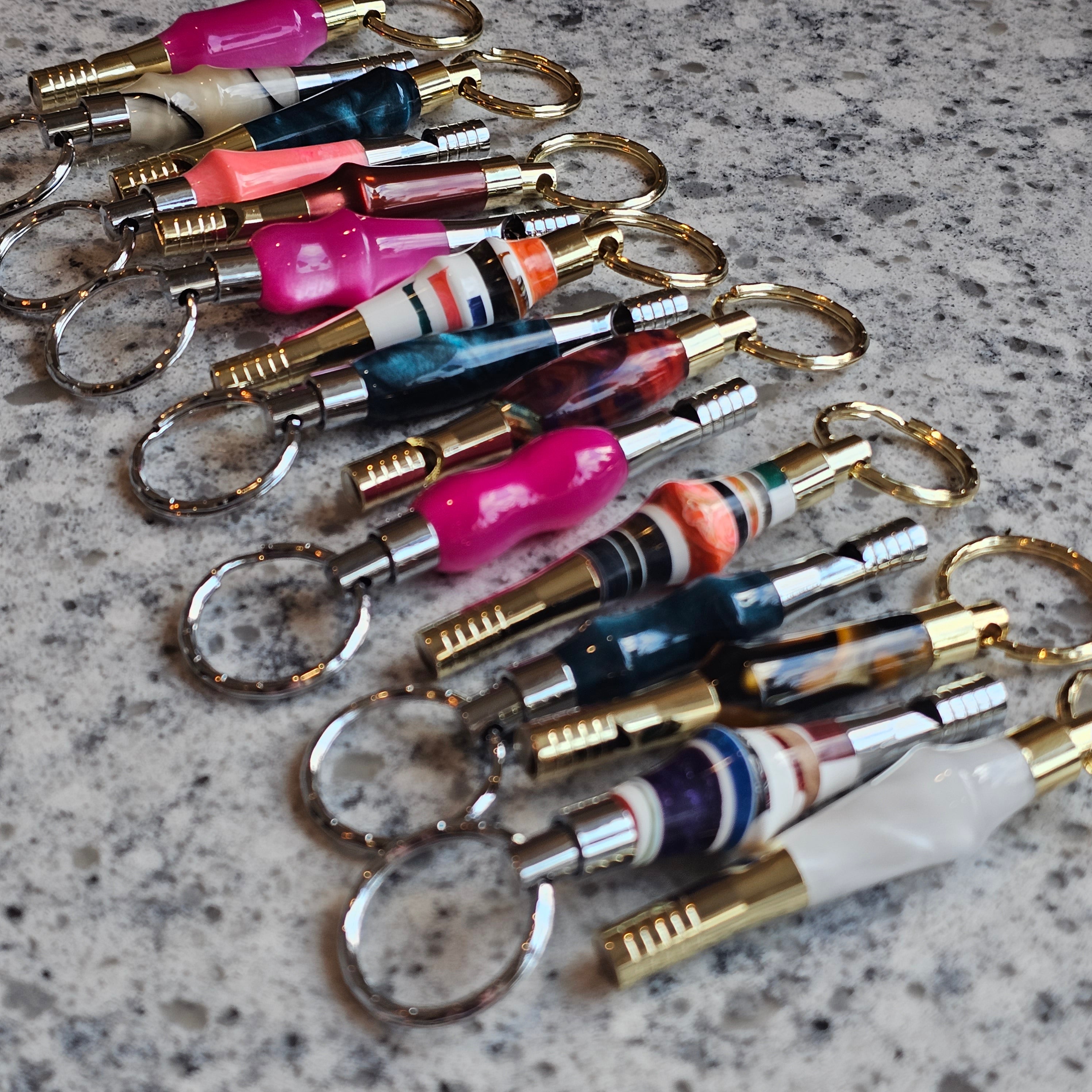 Keychain Safety Whistle – Papa J Studio