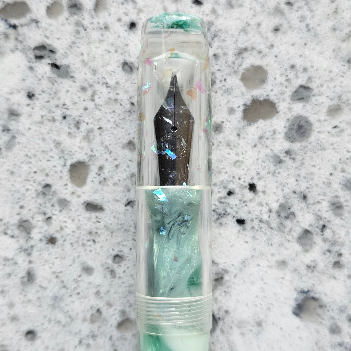 Mint Meadows Floral Finial Fountain