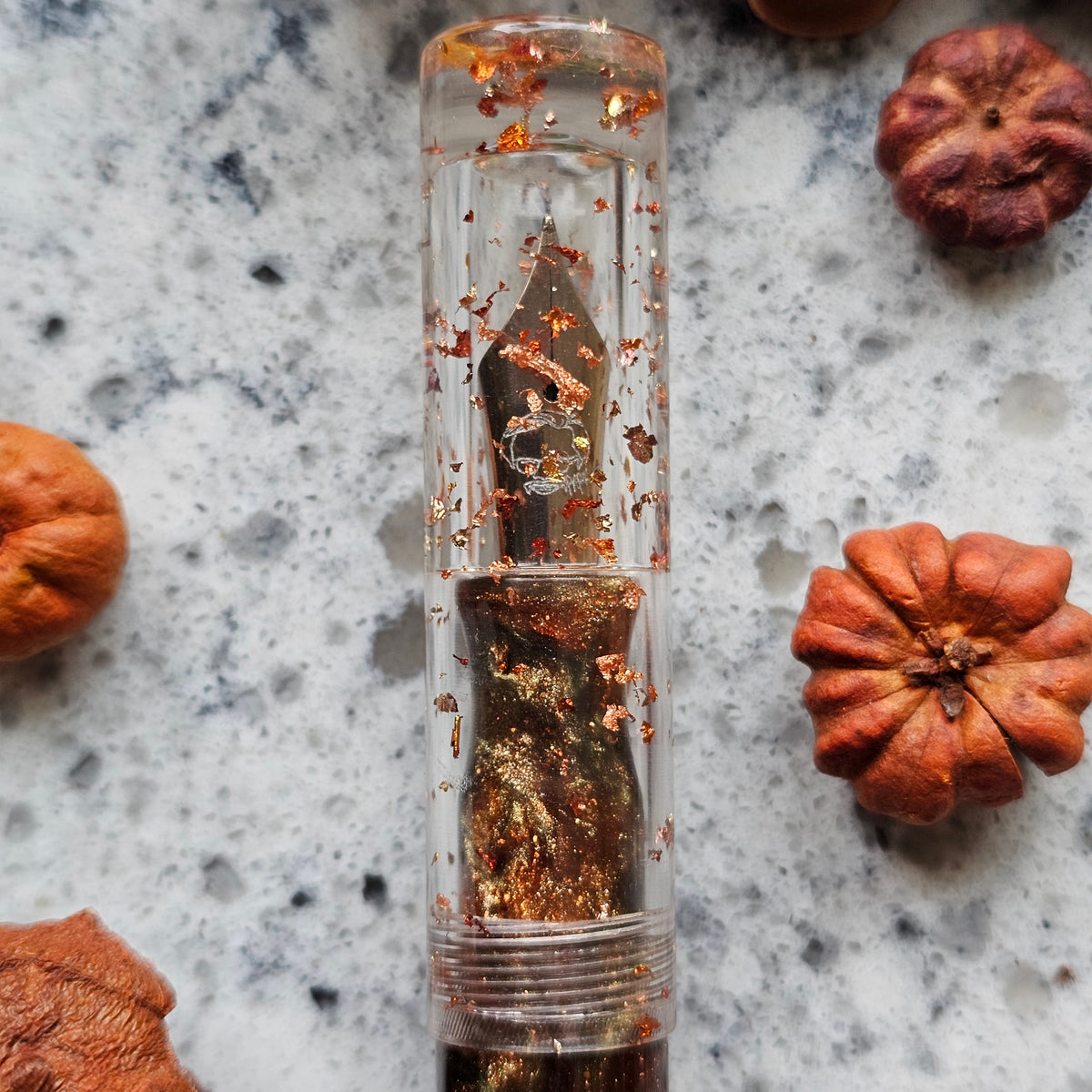 Autumn Fern Floral Finial Fountain