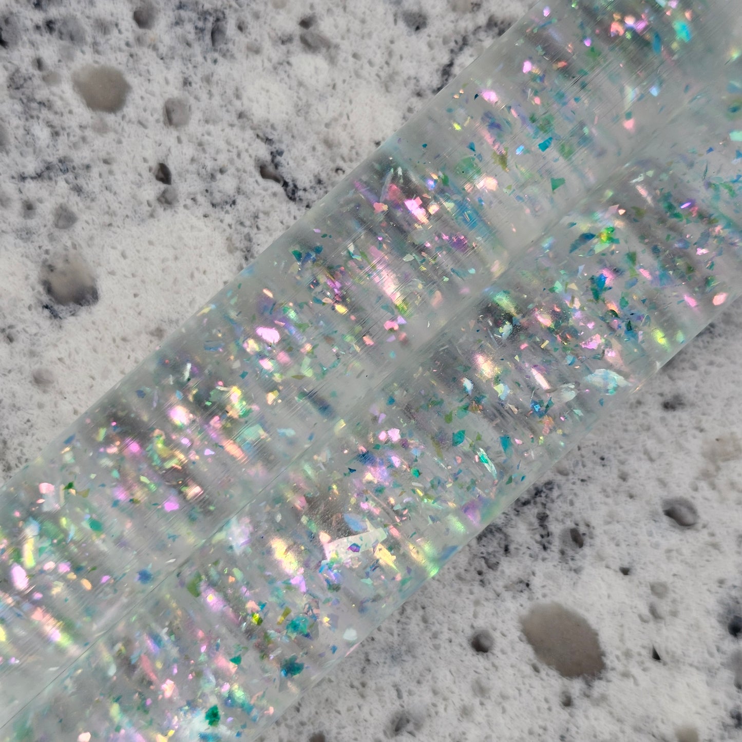 Light Blue with Pink Shard
