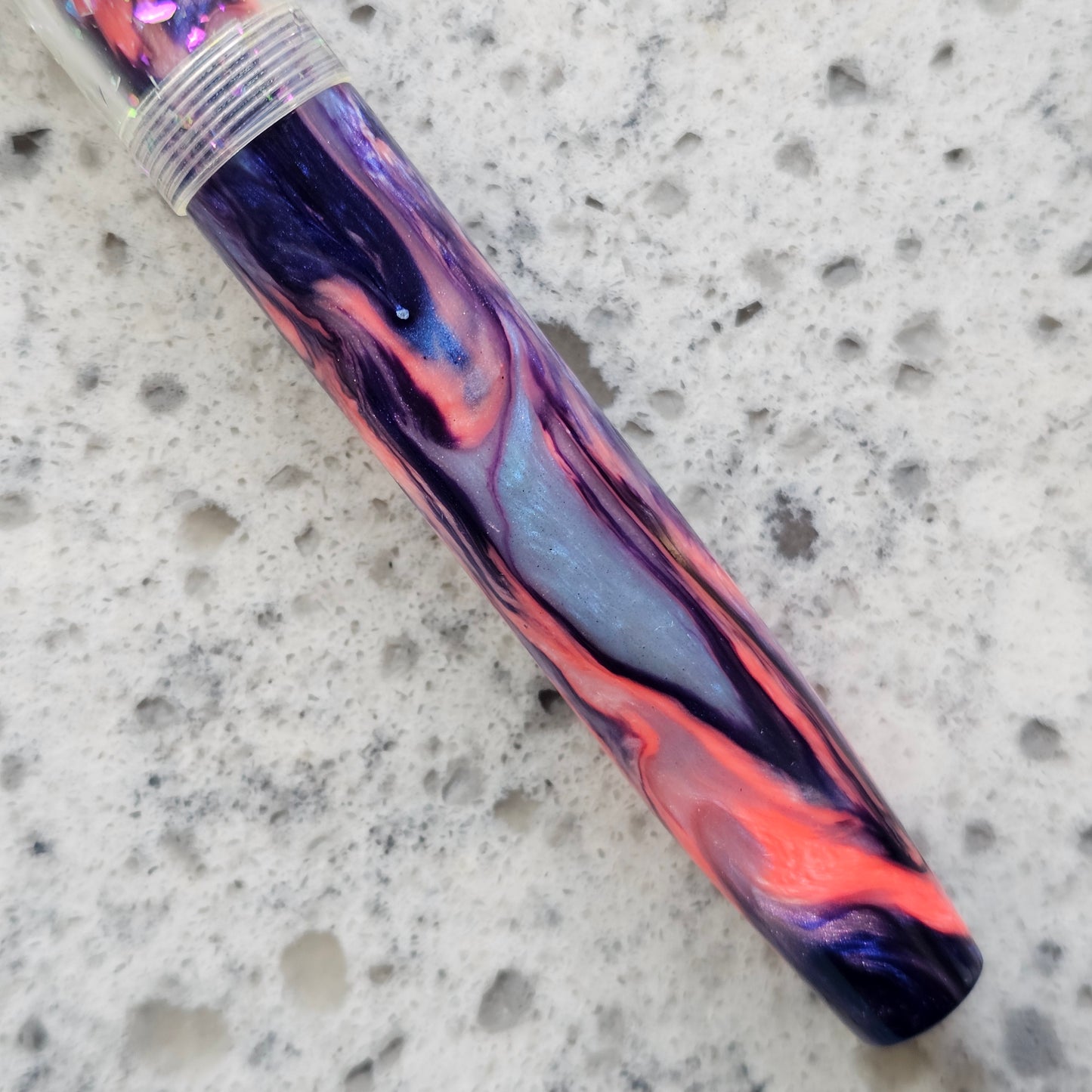 Electric Agate Blank