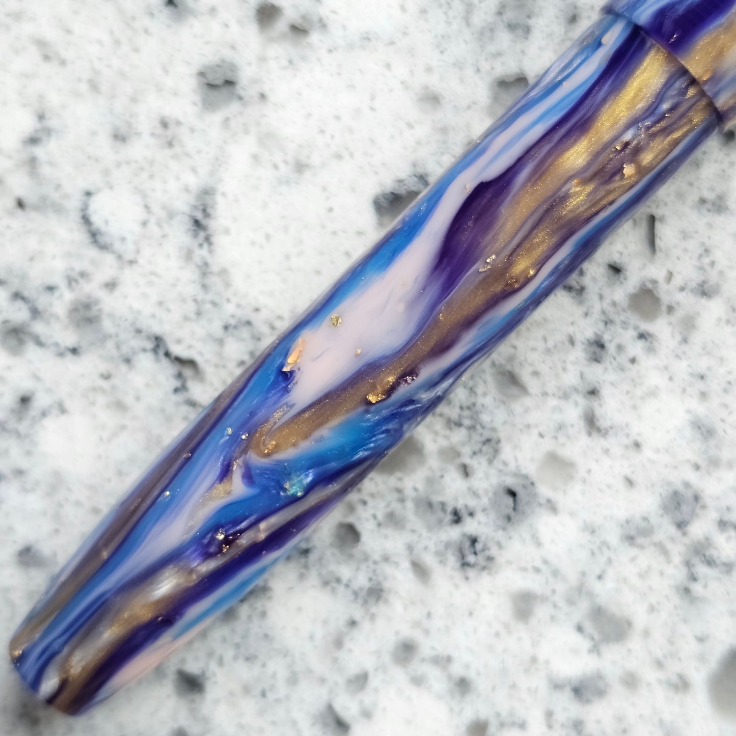 Once Upon a Broken Heart Floral Finial Fountain Pen