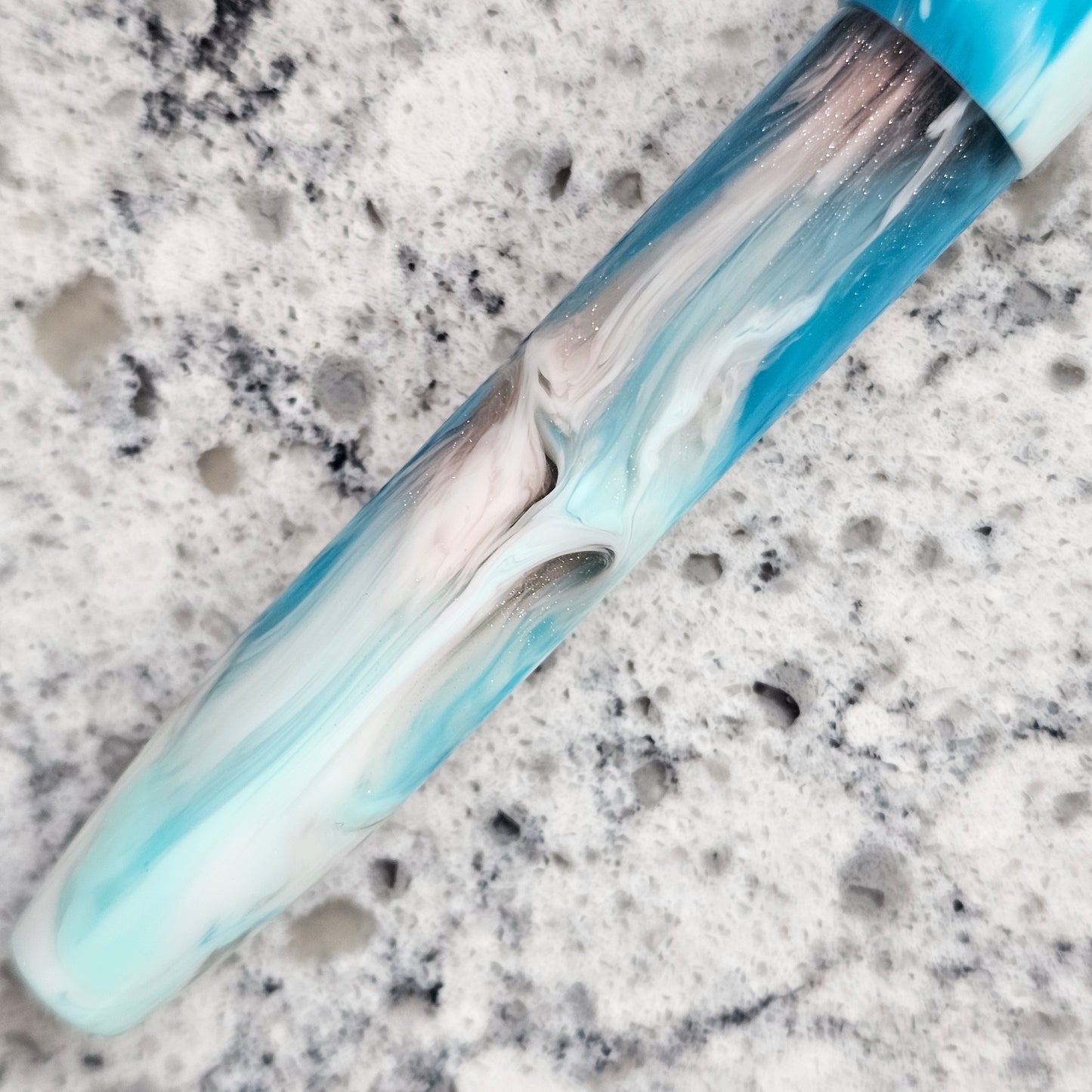 Dream Float Floral Finial Fountain Pen