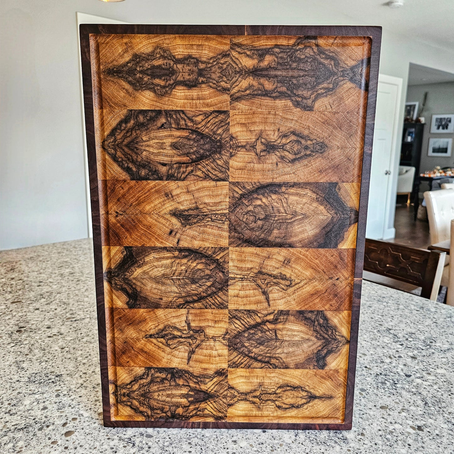 Huge Black Limba/Walnut Endgrain