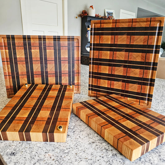 Plaid Cutting Board