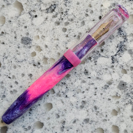 Purple/PANK/Blue 1 Floral Finial Fountain