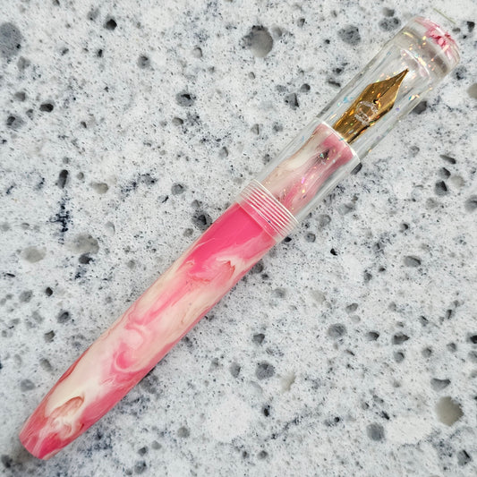 Peachy Pink Pace 2 Floral Finial Fountain