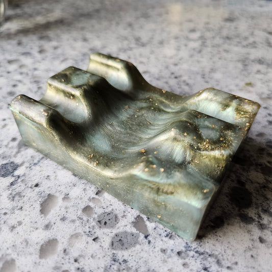Jade Mermaid Pen Rest