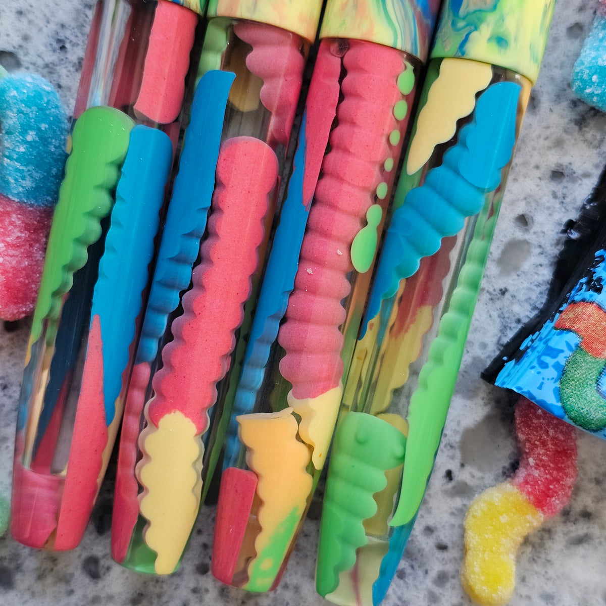 Sour Gummy Worms Fountain Pen