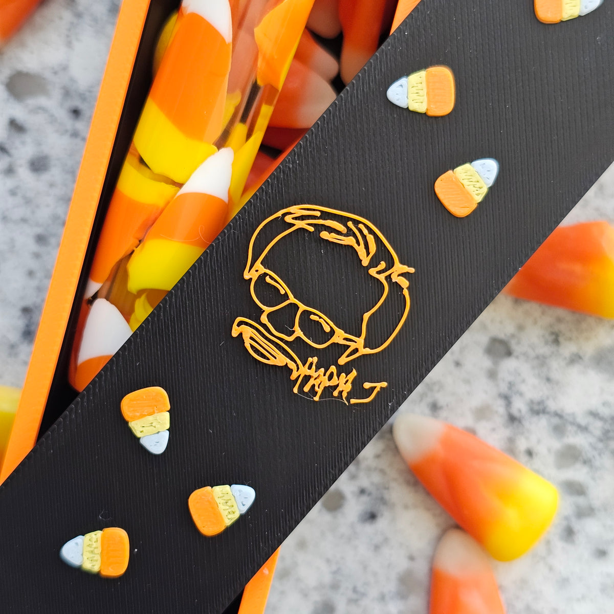 Gilded Candy Corn Fountain Pen