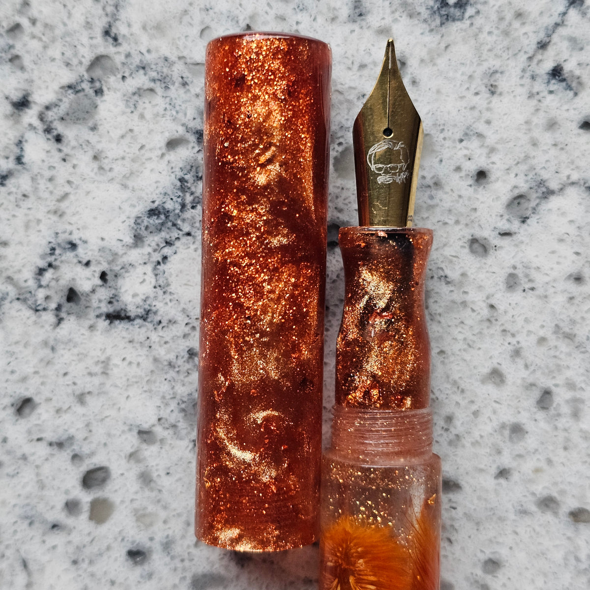 Autumn  Copper 3 Floral Body Fountain