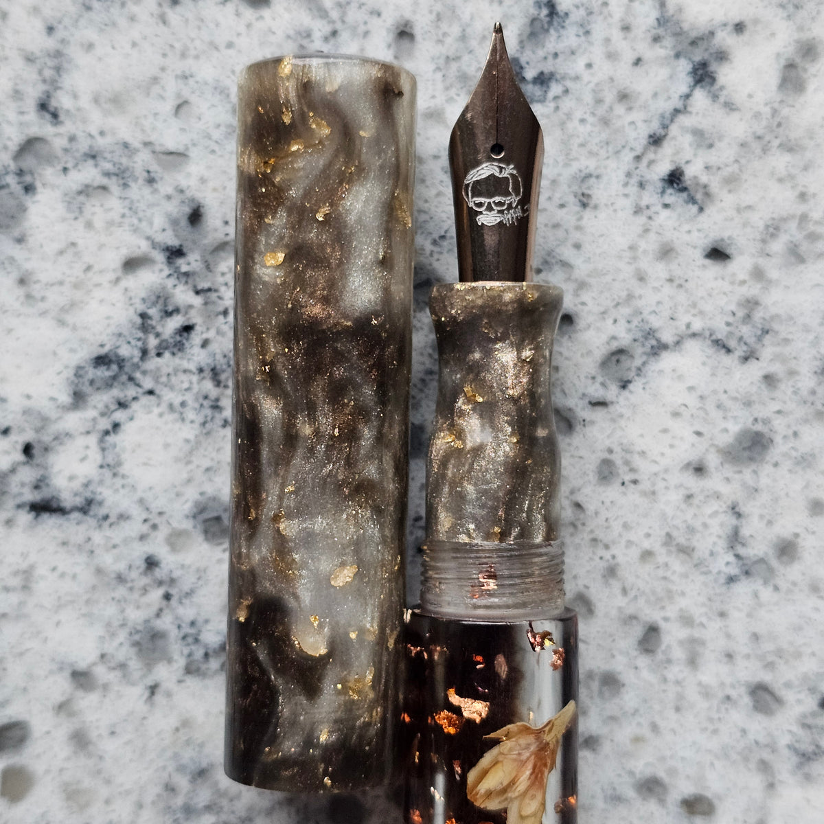 Gilded Gaia 2 Floral Body Fountain