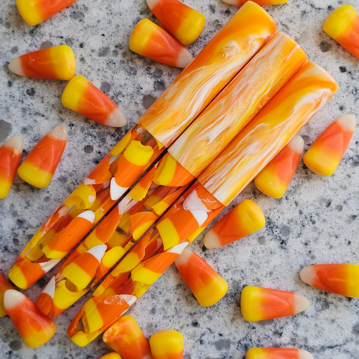 Gilded Candy Corn Fountain Pen