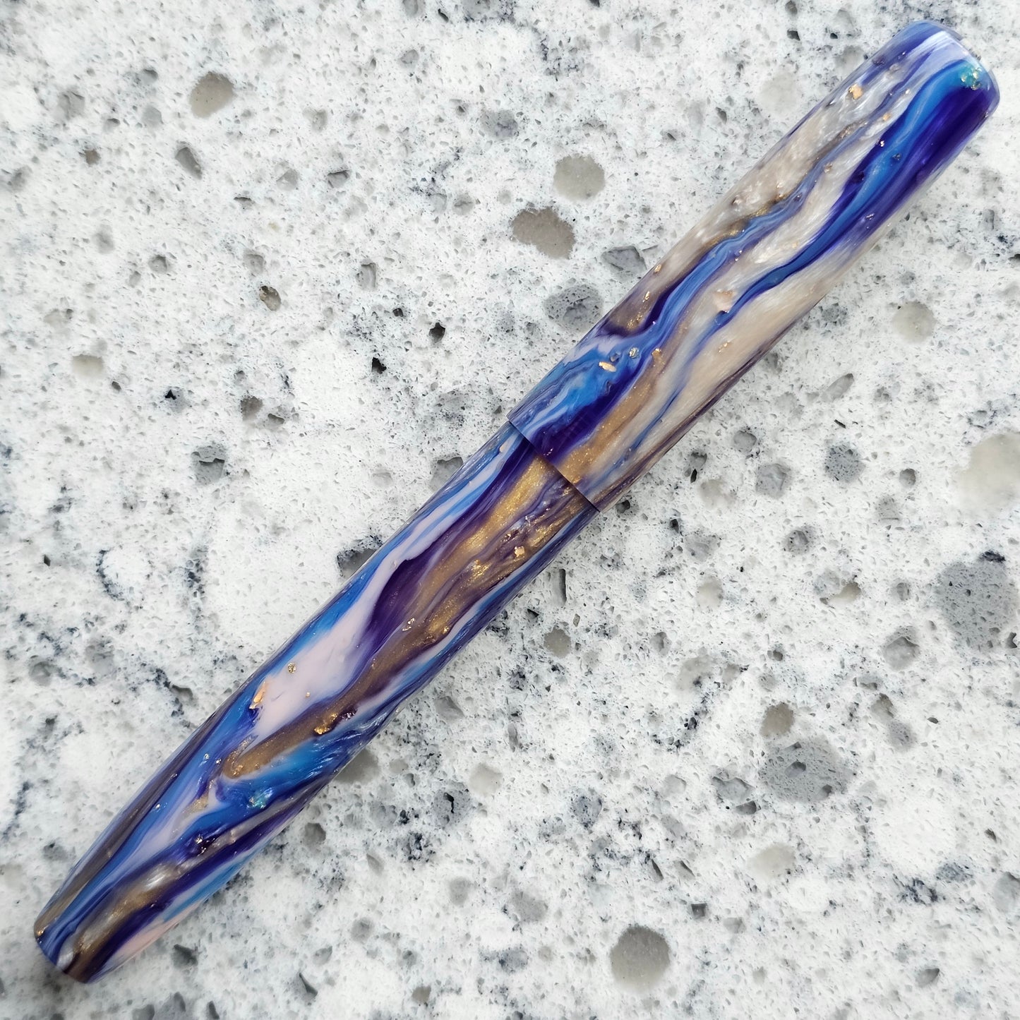 Once Upon a Broken Heart Floral Finial Fountain Pen