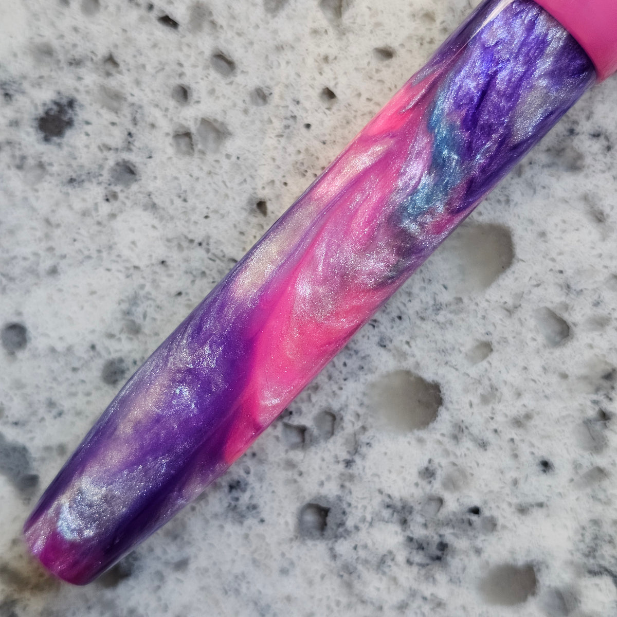 Purple/PANK/Blue 2 Floral Finial Fountain