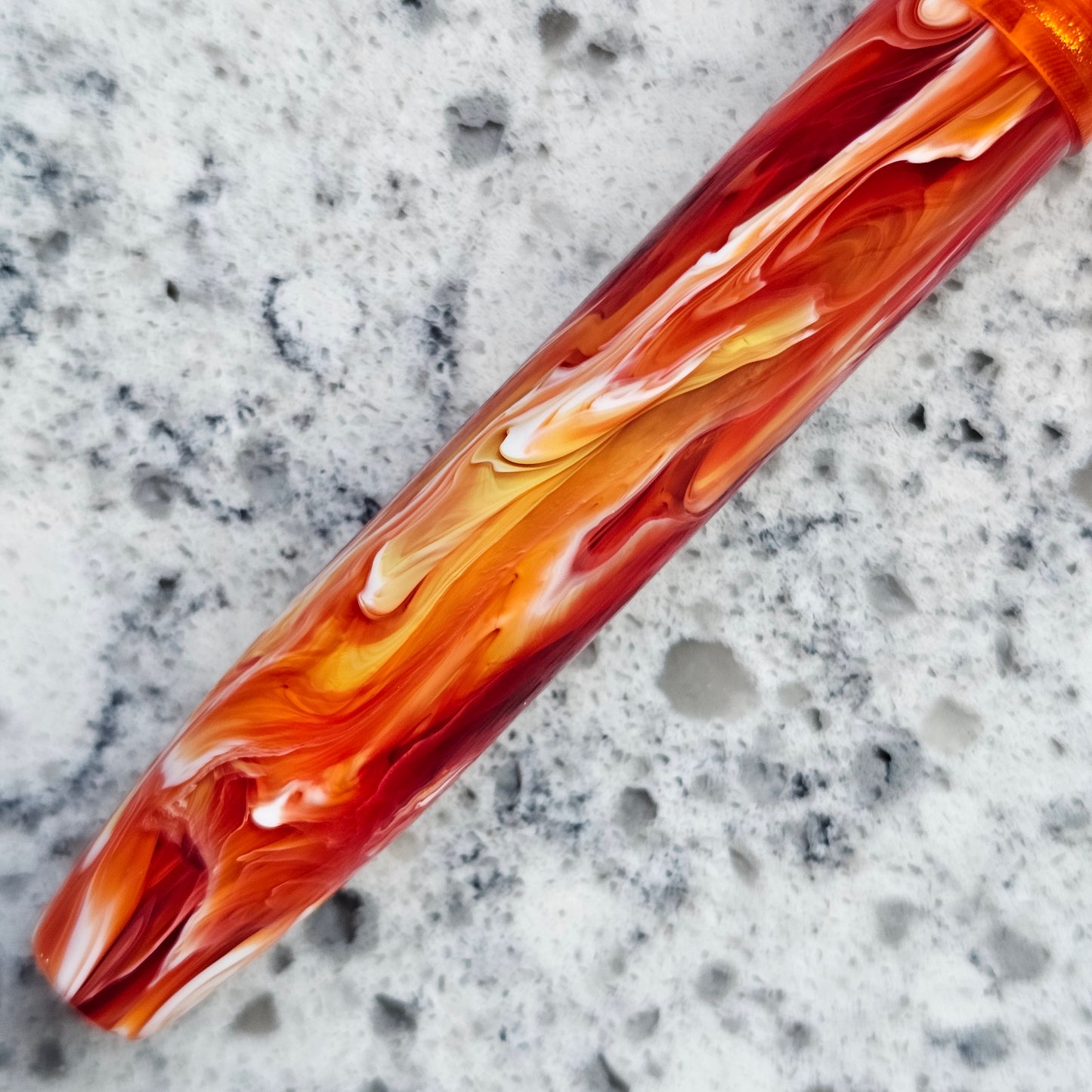 PM Warm Tone/Fire Opal Floral Finial Fountain