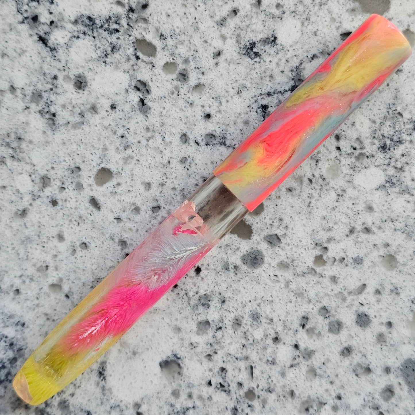 Button Candy Factory Floral Body Fountain Pen