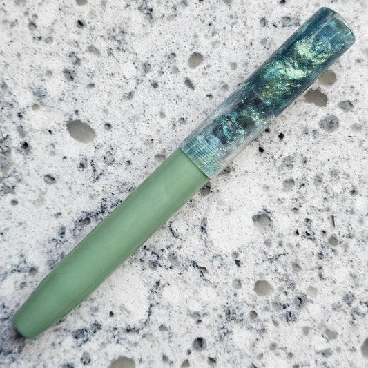 Brooks Rando/Green Floral Finial Fountain