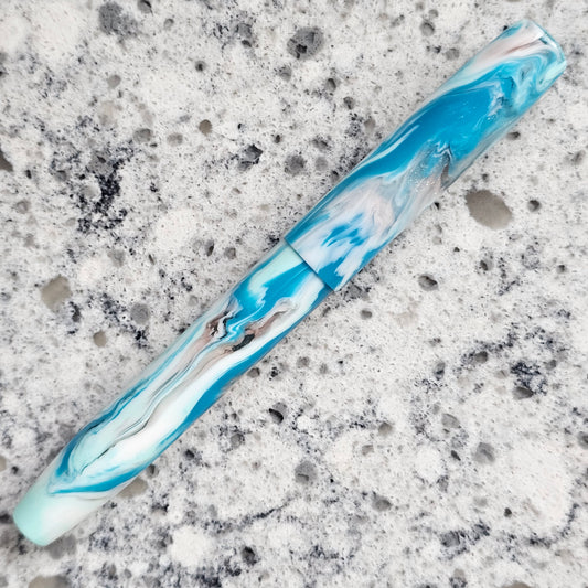 Dream Float Floral Finial Fountain Pen