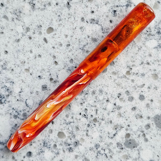 PM Warm Tone/Fire Opal Floral Finial Fountain