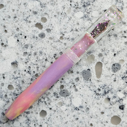 Spring Flowers Floral Finial Fountain Pen