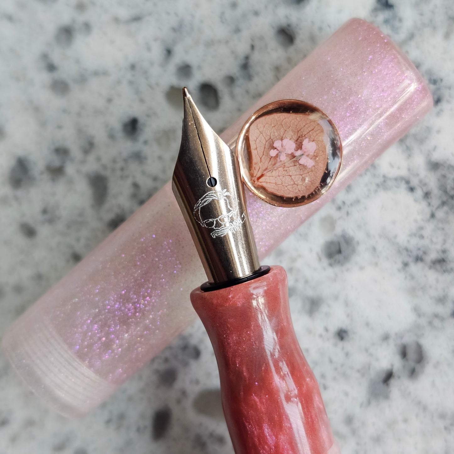 Evening Rose Floral Rollstop