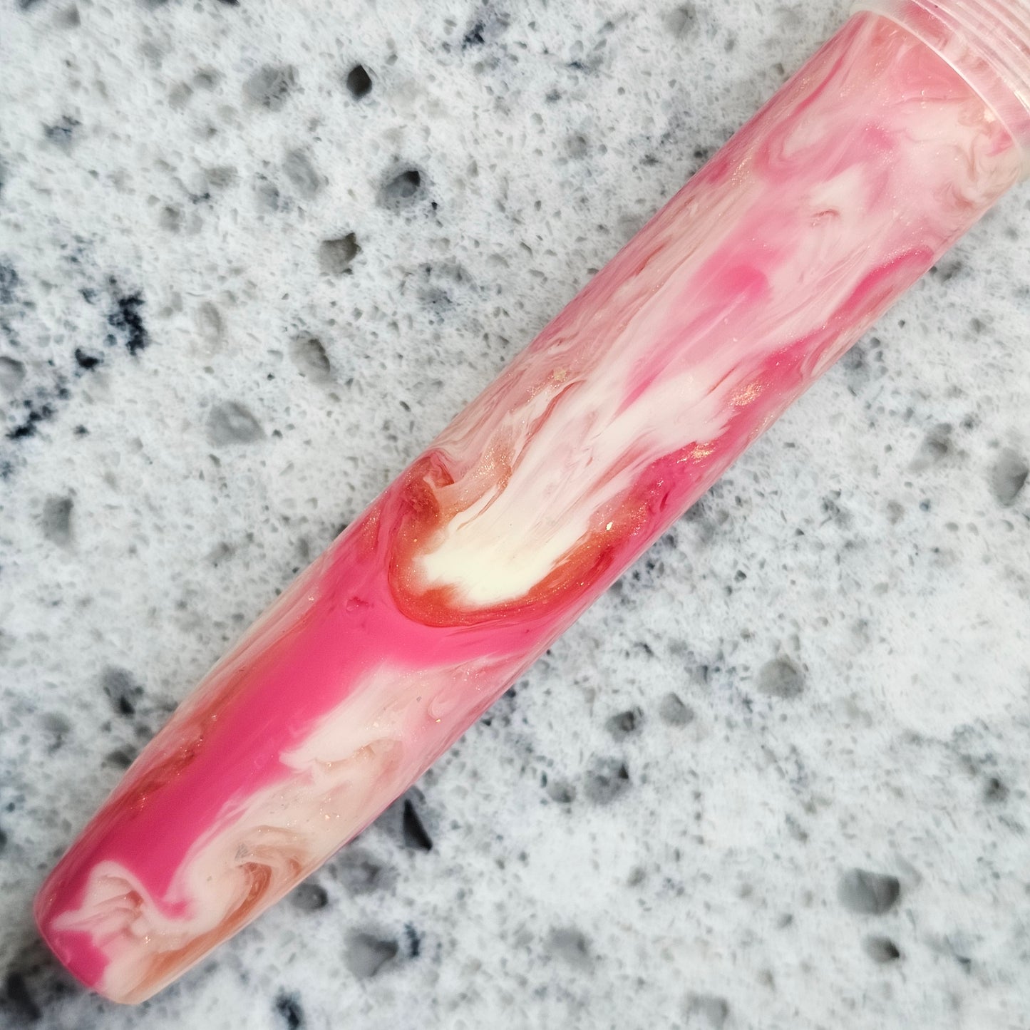 Peachy Pink Pace 1 Floral Finial Fountain