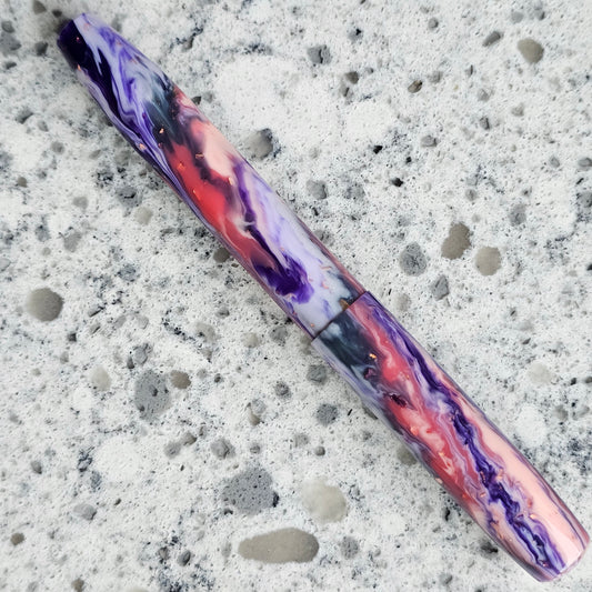 The Ballad of Never After Floral Finial Fountain Pen