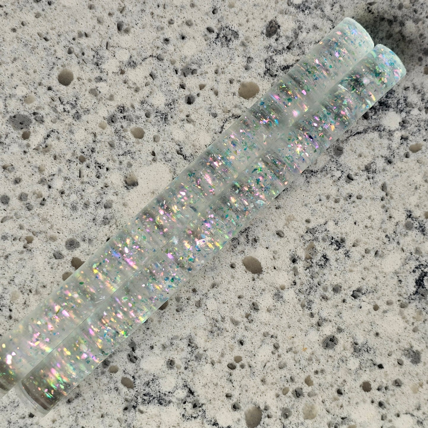 Light Blue with Pink Shard