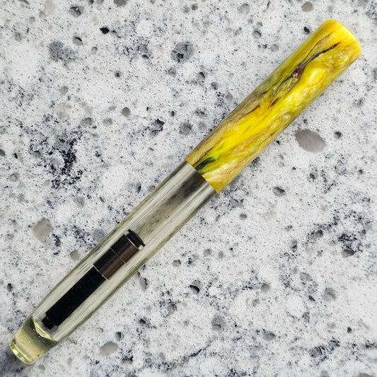 Brooks Rando/Yellow Jelly Floral Finial Fountain