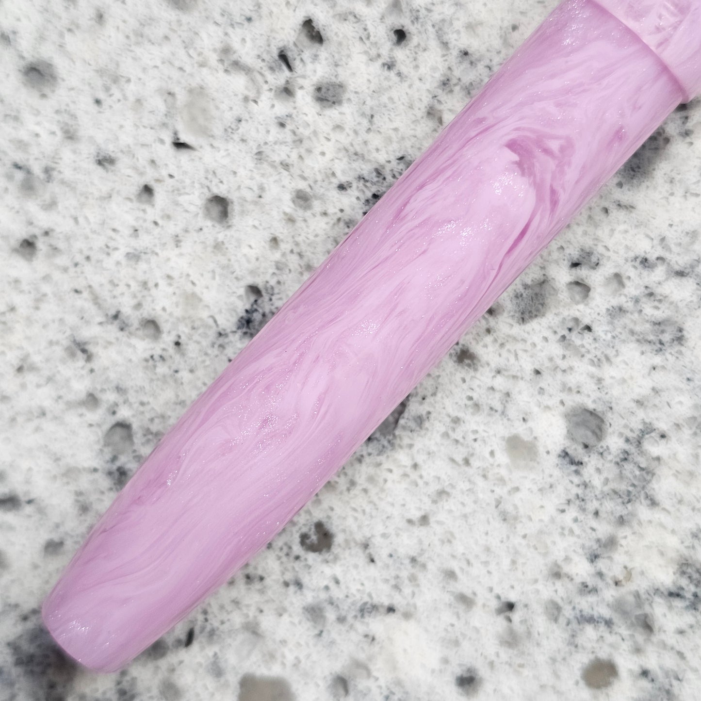 Plain Old Lilac Floral finial