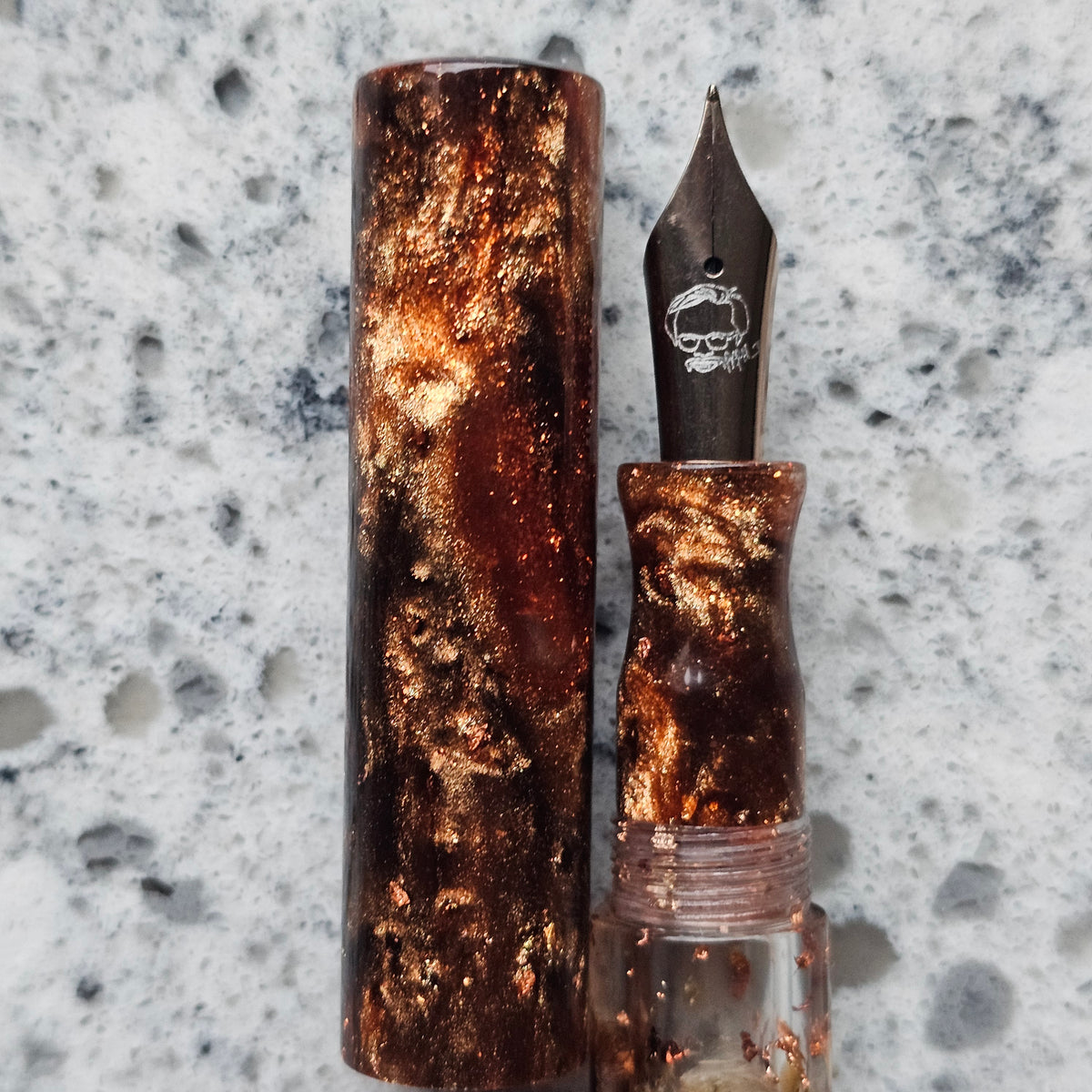 Autumn  Walnut 1 Floral Body Fountain