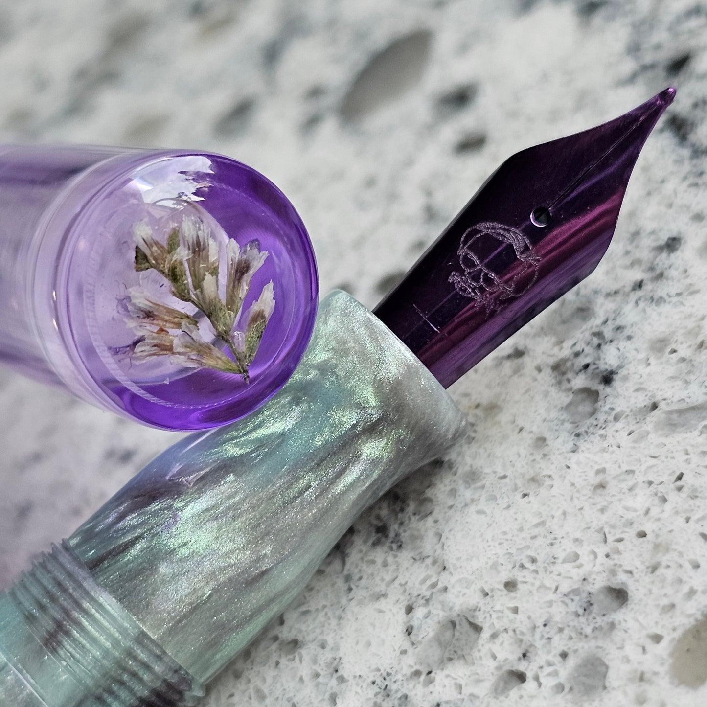 Bride of Frankenstein Floral Finial