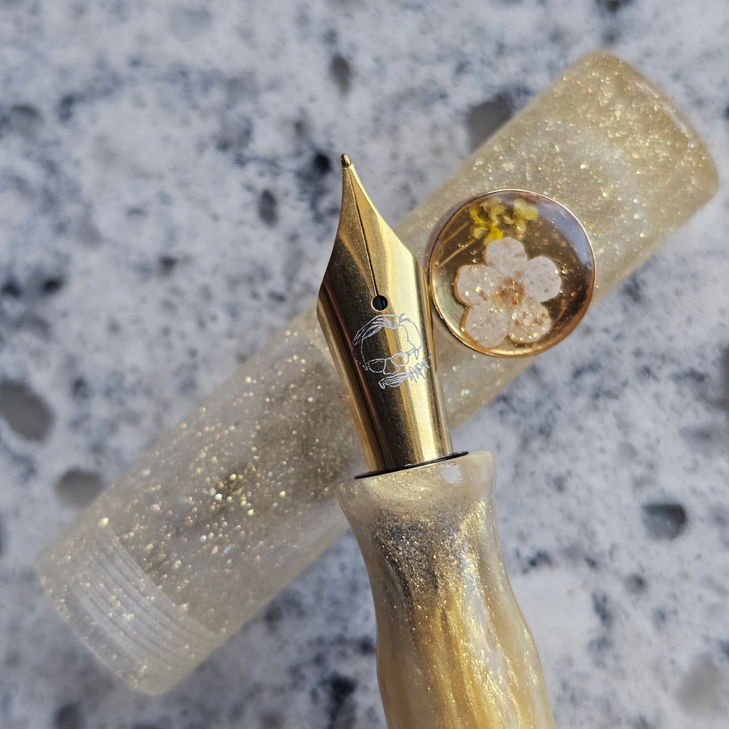 Citrine Mermaid Floral Rollstop