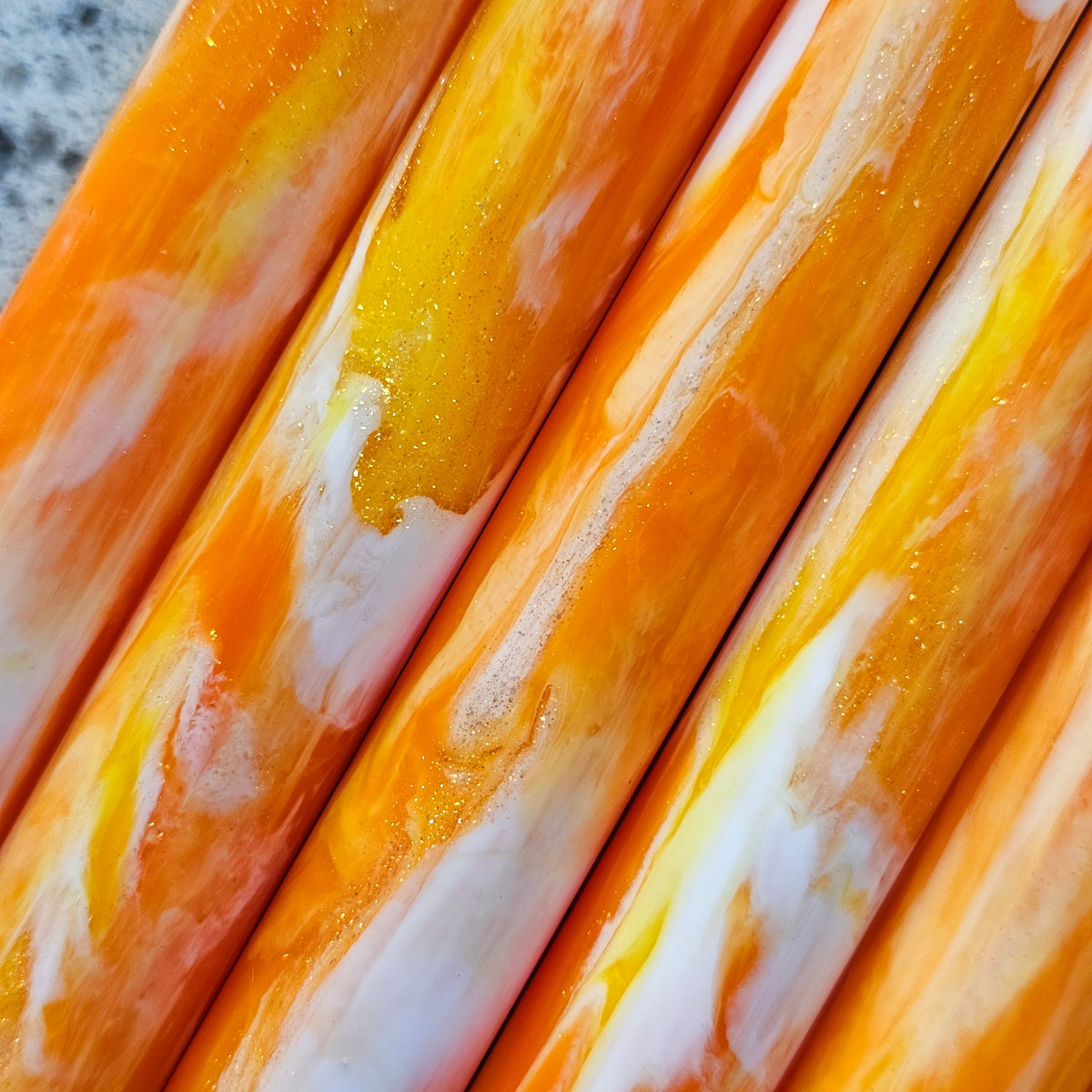 Gilded Candy Corn Blank